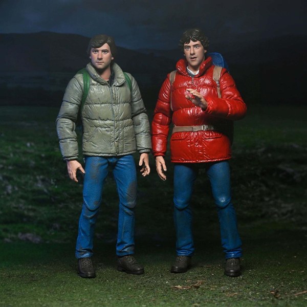EIN AMERIKANISCHER WERWOLF IN LONDON – 18 CM ACTIONFIGUREN – JACK UND DAVID, 2ER-PACK