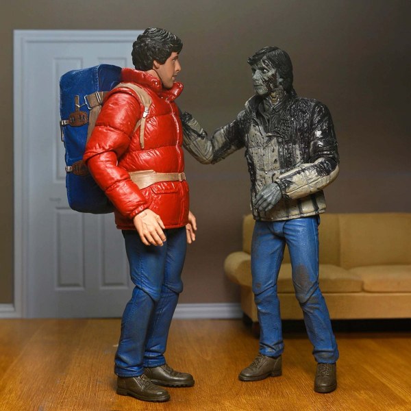 EIN AMERIKANISCHER WERWOLF IN LONDON – 18 CM ACTIONFIGUREN – JACK UND DAVID, 2ER-PACK