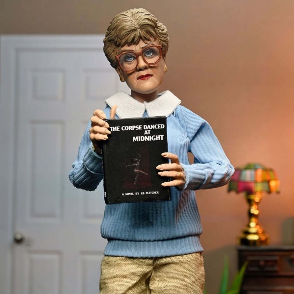 MORD, IST IHR SCHREIBEN – 20 CM BEKLEIDETE ACTIONFIGUR – JESSICA FLETCHER