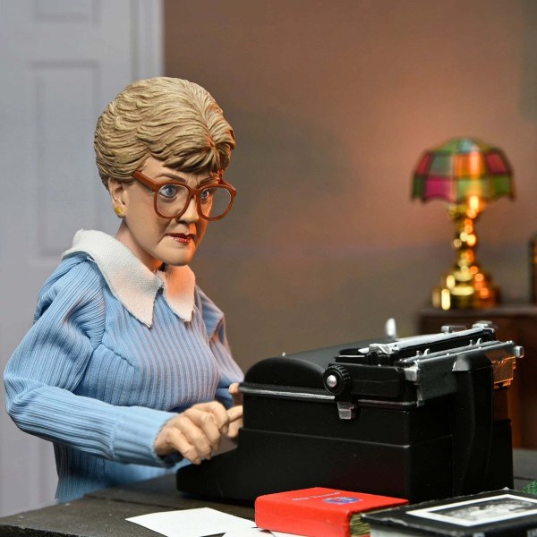 MORD, IST IHR SCHREIBEN – 20 CM BEKLEIDETE ACTIONFIGUR – JESSICA FLETCHER