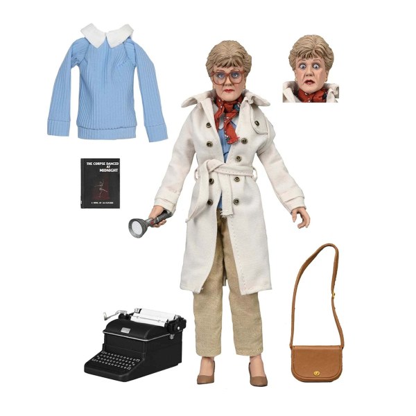 MORD, IST IHR SCHREIBEN – 20 CM BEKLEIDETE ACTIONFIGUR – JESSICA FLETCHER