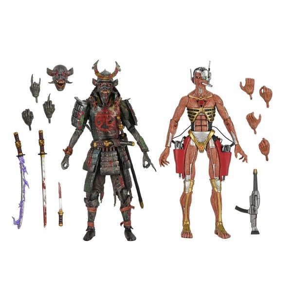 IRON MAIDEN – 7-ZOLL-ACTIONFIGUR – FUTURE PAST WORLD TOUR ULTIMATE 2ER-PACK