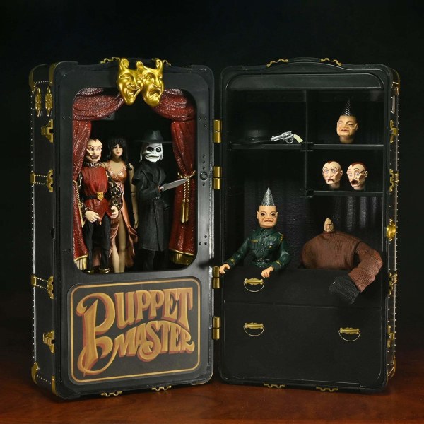 PUPPET MASTER - 7" ACTIONFIGUR - LEECH WOMAN UND TOULON'S PUPPET CASE 2 PK