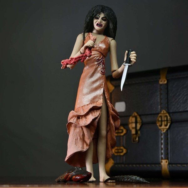 PUPPET MASTER - 7" ACTIONFIGUR - LEECH WOMAN UND TOULON'S PUPPET CASE 2 PK