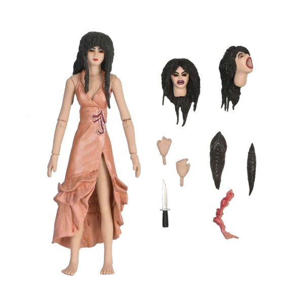 PUPPET MASTER - 7" ACTIONFIGUR - LEECH WOMAN UND TOULON'S PUPPET CASE 2 PK