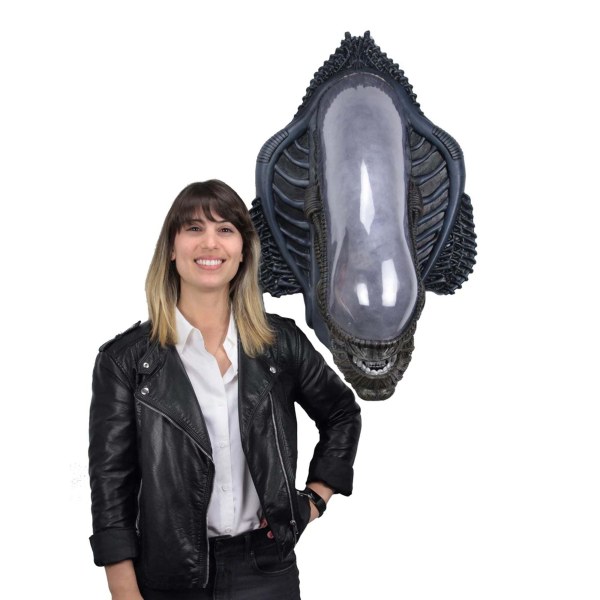 ALIEN - SCHAUM-REPLIK - XENOMORPH WANDMONTIERTE BÜSTE