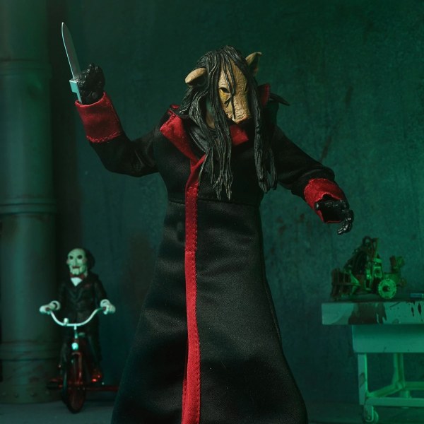SAW (FRANCHISE) – 7-ZOLL-ACTIONFIGUR – ULTIMATE JIGSAW KILLER (SCHWARZES GEWAND)