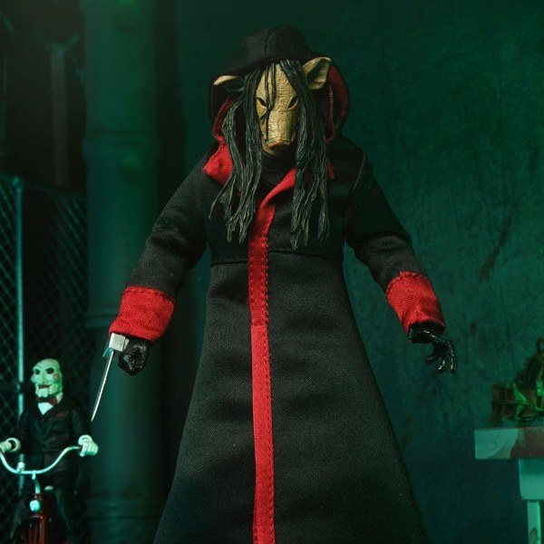 SAW (FRANCHISE) – 7-ZOLL-ACTIONFIGUR – ULTIMATE JIGSAW KILLER (SCHWARZES GEWAND)