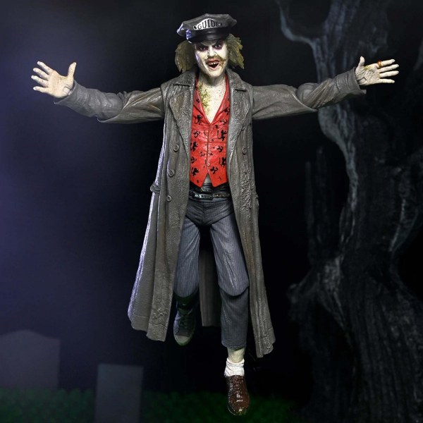BEETLEJUICE (1988) – 18 CM ACTIONFIGUR – ULTIMATE BEETLEJUICE: TOUR GUIDE „DER BIO-EXORZIST“
