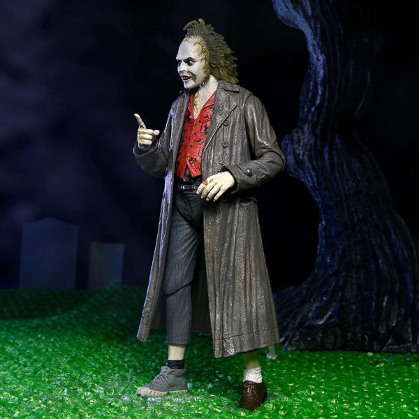 BEETLEJUICE (1988) – 18 CM ACTIONFIGUR – ULTIMATE BEETLEJUICE: TOUR GUIDE „DER BIO-EXORZIST“