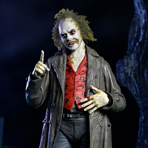 BEETLEJUICE (1988) – 18 CM ACTIONFIGUR – ULTIMATE BEETLEJUICE: TOUR GUIDE „DER BIO-EXORZIST“