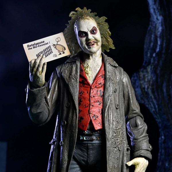 BEETLEJUICE (1988) – 18 CM ACTIONFIGUR – ULTIMATE BEETLEJUICE: TOUR GUIDE „DER BIO-EXORZIST“