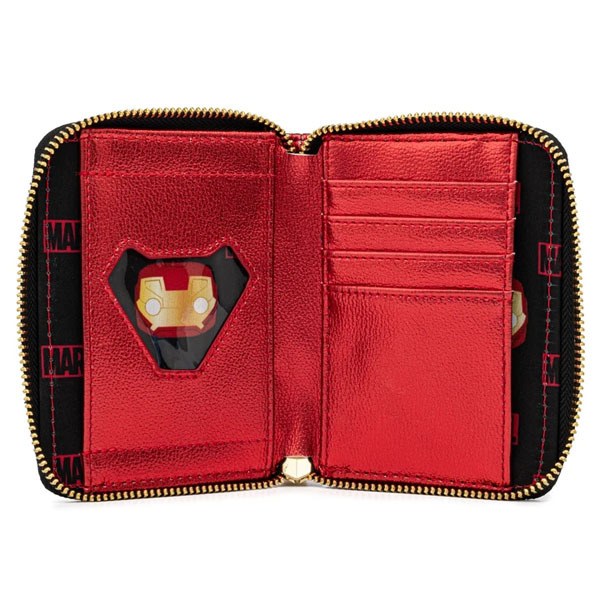 Portefeuille Marvel Loungefly Ironman Head