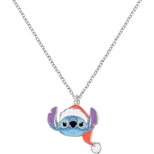 Set Halskette + Ohrringe - Disney Stitch Weihnachten