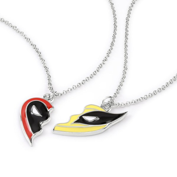Set mit 2 Halsketten – Marvel Deadpool & Wolverine