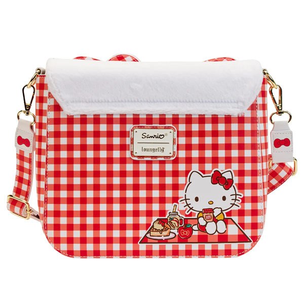 Hello Kitty Loungefly Sac A Main Gingham Cosplay