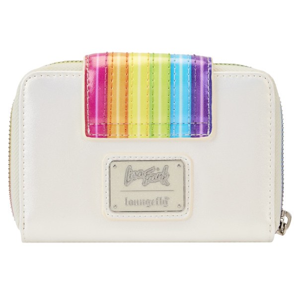 Lisa Frank Loungefly Portefeuille Rainbow Logo