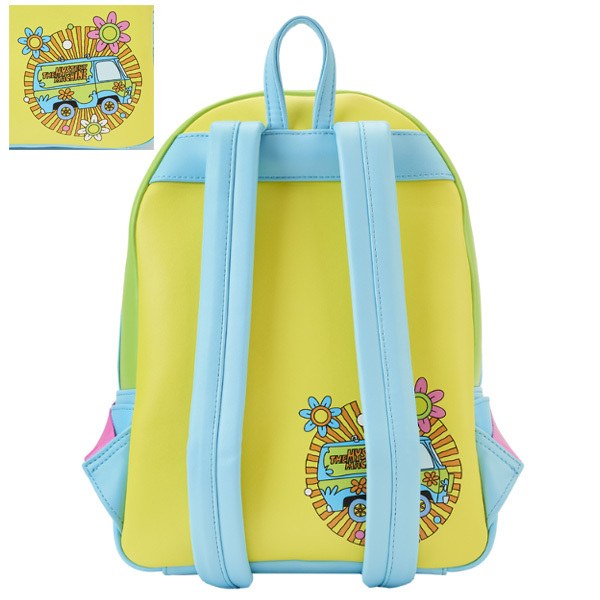 Scooby Doo Loungefly Mini Sac A Dos Psychedelic Monster Chase Gitd