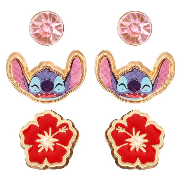 Stitch Set 3 Paar Ohrringe - Disney