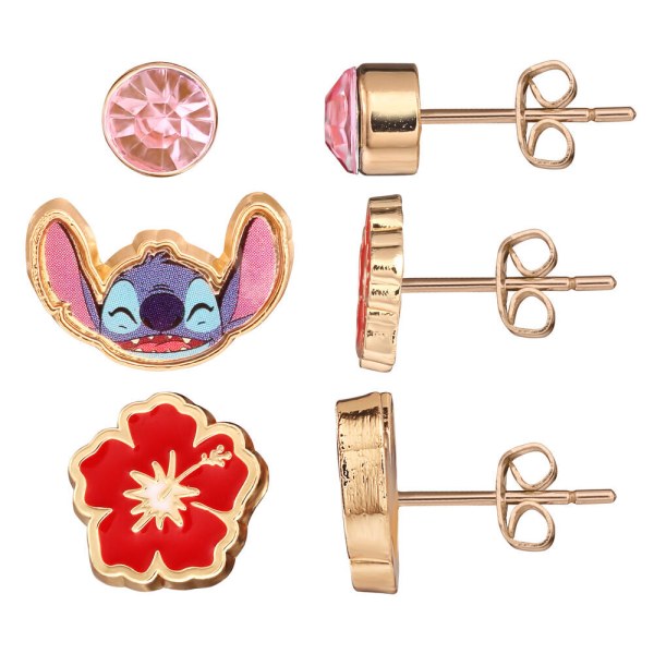 Stitch Set 3 Paar Ohrringe - Disney