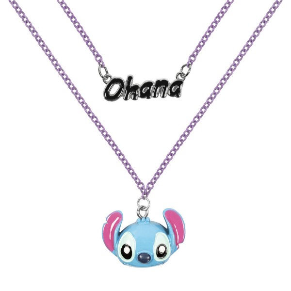 Set mit 2 Halsketten Stitch - Disney
