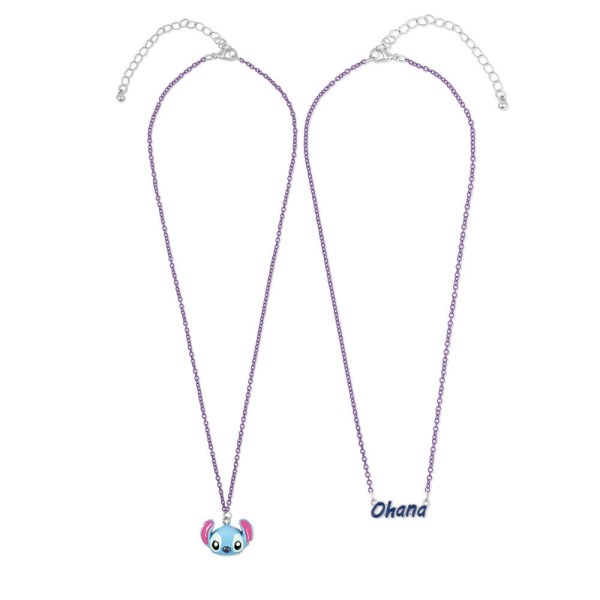 Set mit 2 Halsketten Stitch - Disney