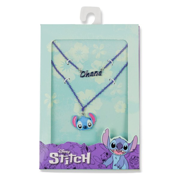 Set mit 2 Halsketten Stitch - Disney