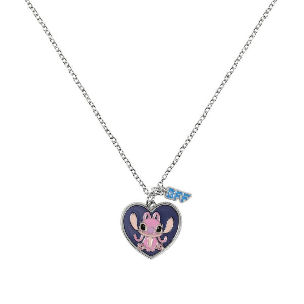 Set mit 2 Halsketten Engel & Stitch - Disney