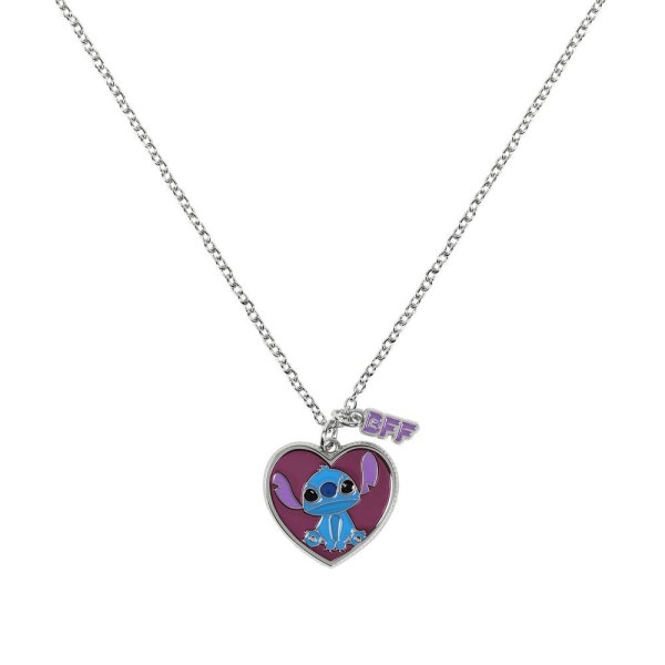 Set mit 2 Halsketten Engel & Stitch - Disney