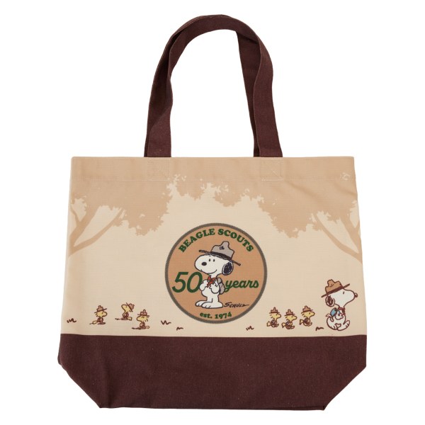 Peanuts Snoopy Loungefly Stoffbeutel Beagle Scouts 50. Jahrestag