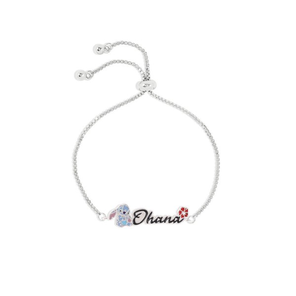 Ohana Armband Silber - Disney Stitch