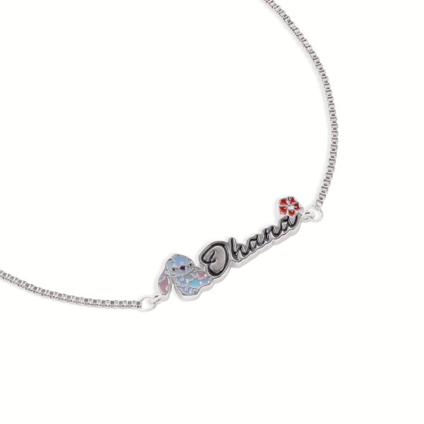 Ohana Armband Silber - Disney Stitch