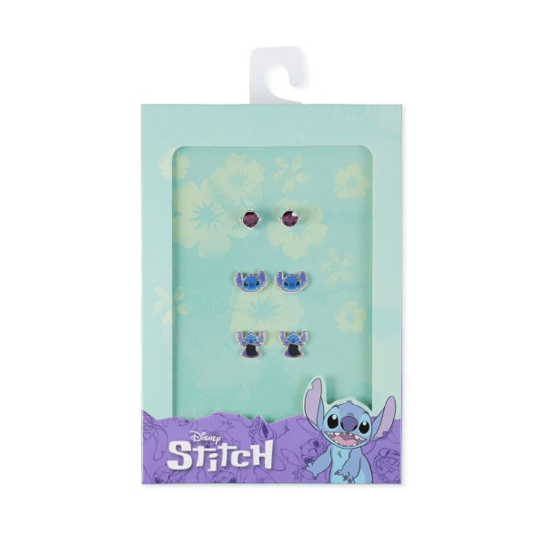 Set mit 3 Paar Ohrringen Stitch - Disney
