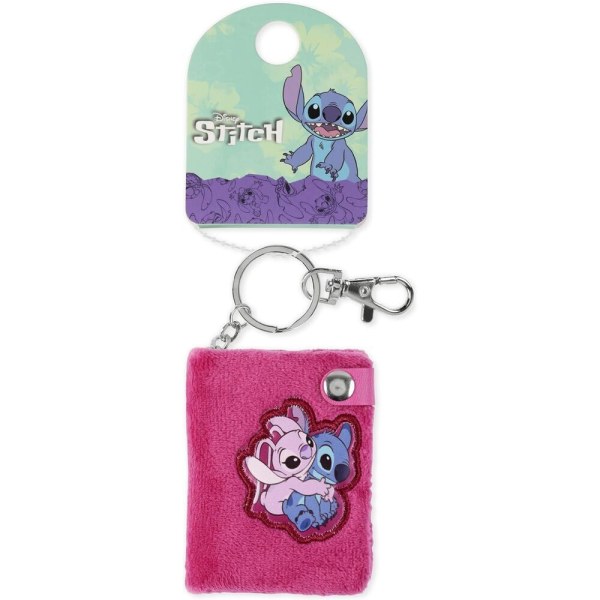 Stitch & Engel Notizblock-Schlüsselanhänger - Disney
