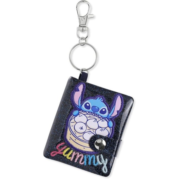Stitch blauer Glitzer-Notizblock-Schlüsselanhänger - Disney