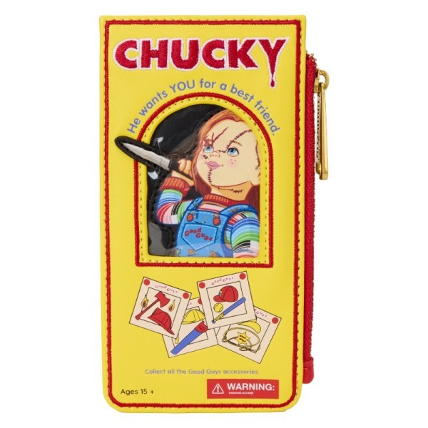 Chucky Loungefly Porte Carte Kinderspiel Chucky Box