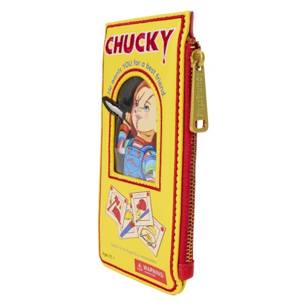 Chucky Loungefly Porte Carte Kinderspiel Chucky Box