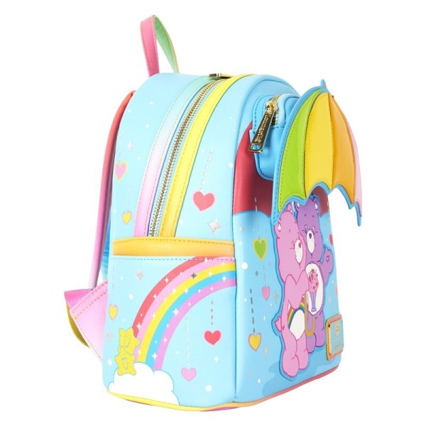 Glücksbärchis Bisounours Loungefly Mini-Sac A Dos Regenbogen