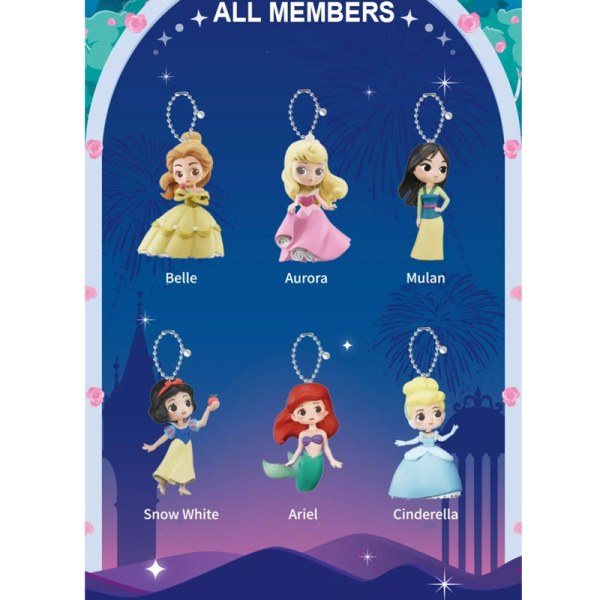 Disney Mystery Box Princess Collection Schlüsselanhänger