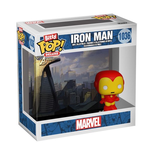 Marvel Bitty Pop Deluxe Iron Man Avenger Tower