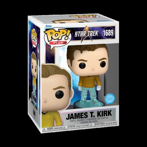 Star Trek Pop! 1689 Plus Transporter Kirk
