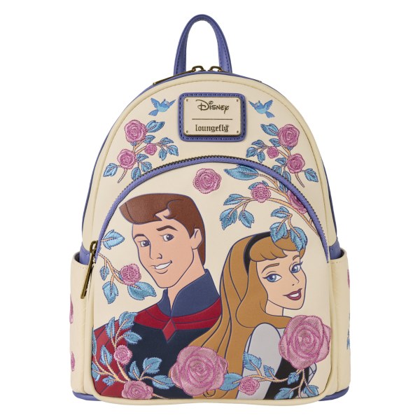 MINI-RUCKSACK MIT PRINZESSIN AURORA UND PRINZ PHILLIP – DORNRÖSCHEN – DISNEY LOUNGEFLY