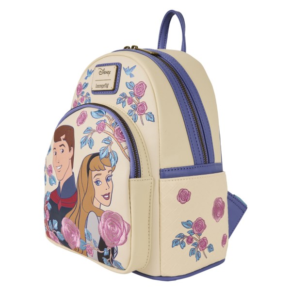 MINI-RUCKSACK MIT PRINZESSIN AURORA UND PRINZ PHILLIP – DORNRÖSCHEN – DISNEY LOUNGEFLY