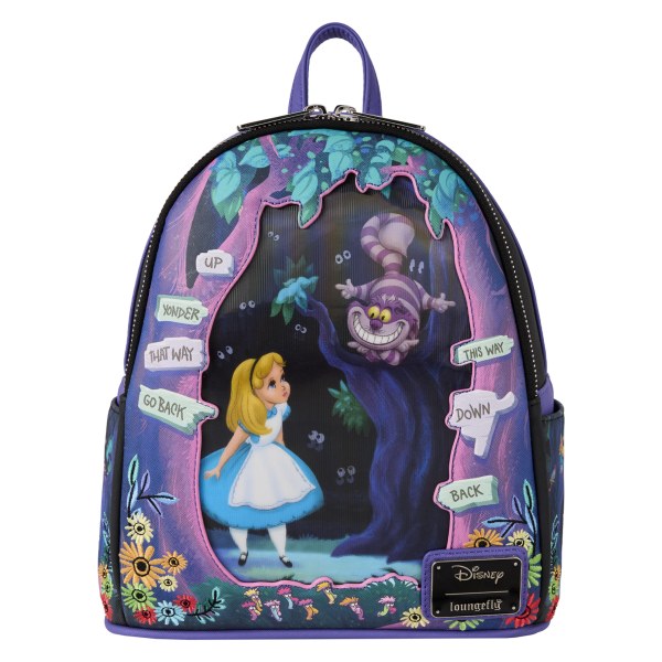 ALICE IM WUNDERLAND LENTIKULÄR MINI-RUCKSACK - DISNEY LOUNGEFLY