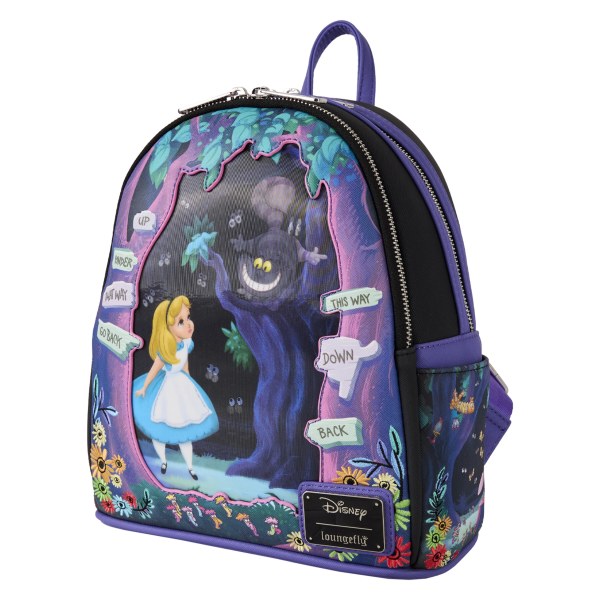 ALICE IM WUNDERLAND LENTIKULÄR MINI-RUCKSACK - DISNEY LOUNGEFLY