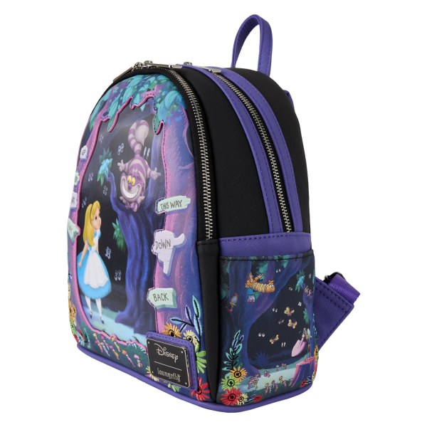 ALICE IM WUNDERLAND LENTIKULÄR MINI-RUCKSACK - DISNEY LOUNGEFLY