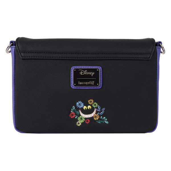 UMHÄNGETASCHE mit Blumenmuster und CHESHIRE CAT – ALICE IM WUNDERLAND – Disney Loungefly