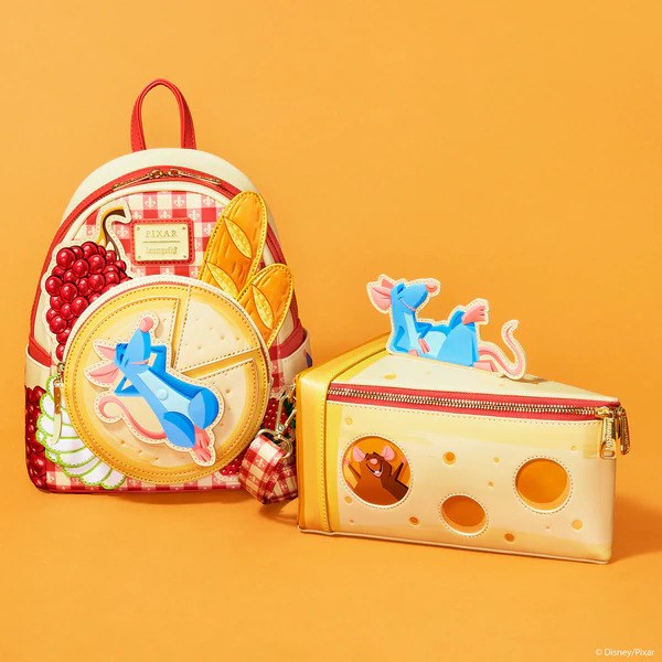RATATOUILLE Käse SCHULTERTASCHE - Disney - Pixar Loungefly