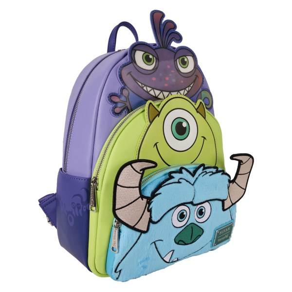 MONSTERS AG DREIFACHE RUCKSACK - DISNEY-PIXAR LOUNGEFLY