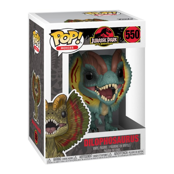 Jurassic Park Pop! 550 Dilophosaurus